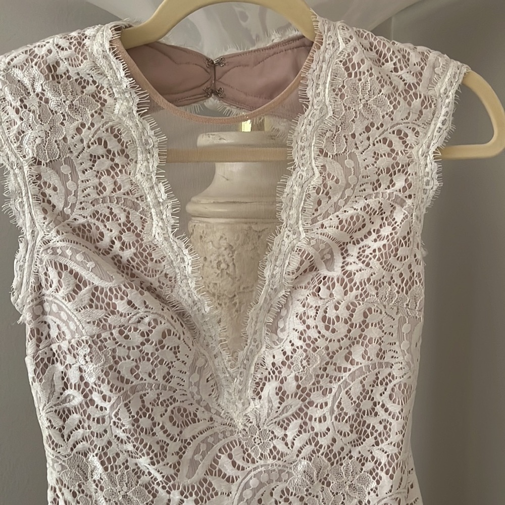 Aqua Dresses Lace Dress